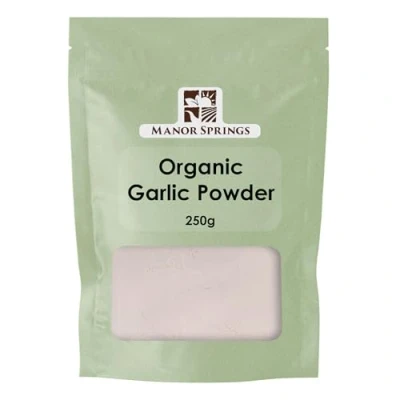 Image of Organic Garlic Powder 250g by Manor Springs