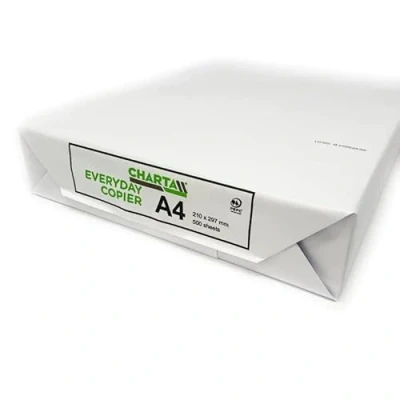 Image of Charta Premium A4 White Paper, 500 Sheets + Free finchley Refill Pen
