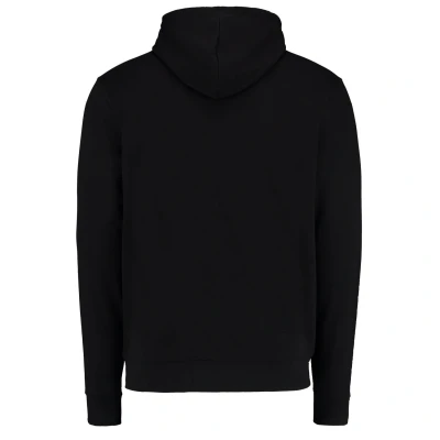 Image of Kustom Kit Men&#039;s Superwash 60 Klassic Hooded Jacket Hoodie, Black (Blk), Large (Size:LGE)