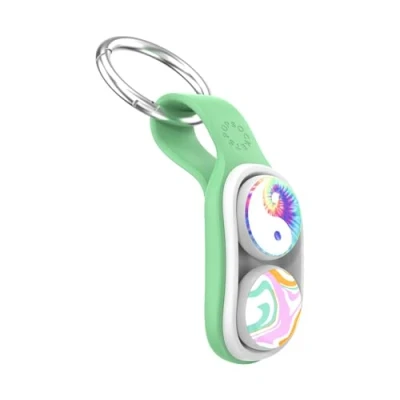 Image of PopSockets: PopPuck Trick Magnet and Fidget Toy with Two Magnetic Pucks Included Pastel Peace
