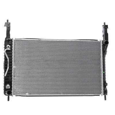 Image of 20982434, 20982435, 95192590, 95192591 Engine radiator NRF 550086 Aluminium 673mm 516mm 34mm Brazed cooling fins VAUXHALL: Antara, CHEVROLET: Captiva