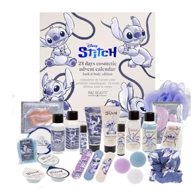 Image of Disney Stitch Cosmetics Advent Calendar