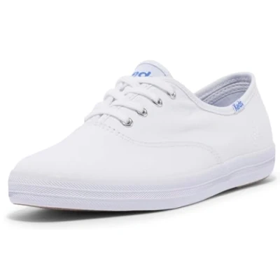Image of Keds Women&#039;s Champion Sneaker, White, 4 UK