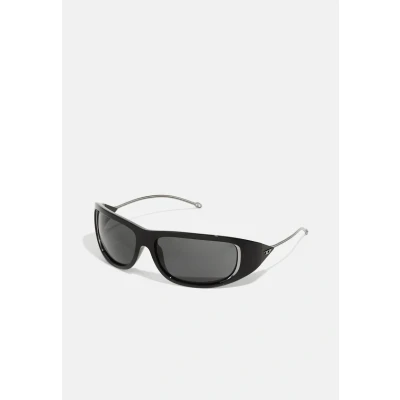 Image of DIESEL Unisex DL3001 501/87 Sunglasses Injected Black Grey Round Normal