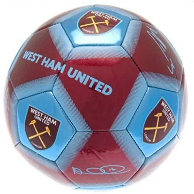 Image of West Ham United FC Football Signature Official Merchandise