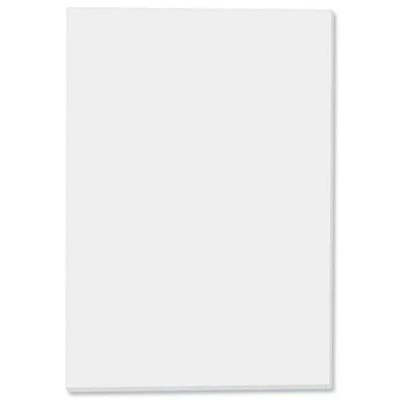 Image of Cambridge A6 Notebook, Memo Pad, Plain (No Ruling) 160 Page, Pack of 10, White
