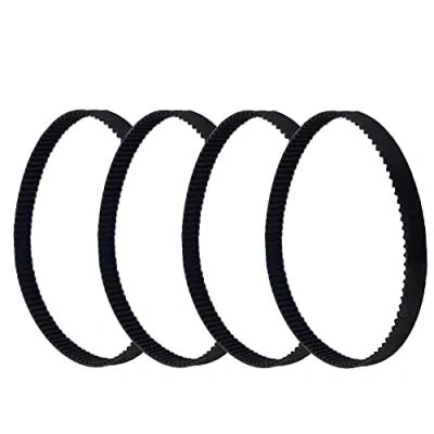 Image of TUZUK GT2 Closed Loop Timing Belt Rubber 2GT 6mm 3D Printers Parts 400 mm Synchronous Belts Part (4 Pc)