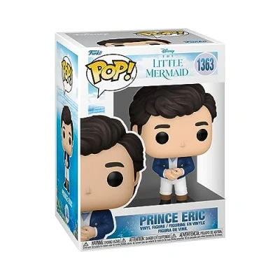 Image of Funko Pop! Disney: the Little Mermaid Prince Eric Collectable Vinyl Figure Gift Idea Official Merchandise Toys for Kids &amp; Adults Movies Fans Model Collectors and Display