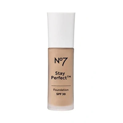 Image of No7 Stay Perfect Foundation SPF30 30ml warm beige 510N