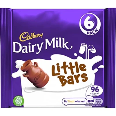 Image of Cadbury Dairy Milk Little Bars, 6 x 18g