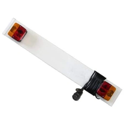 Image of leisure MART Trailer Lighting Board 3ft, 4 metres cable 13 PIN PLUG Part no. LMX2407