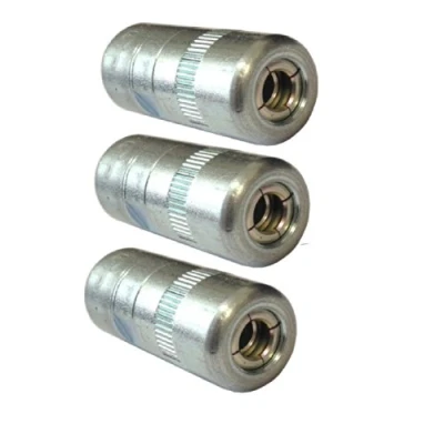 Image of (Pack of 6) Samoa Heavy Duty Grease Gun End Hydraulic Coupler 1/8bsp