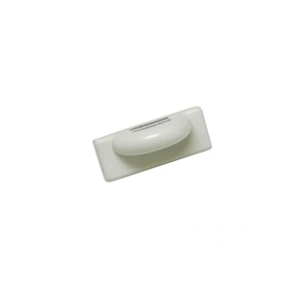 Image of GARDINIA Magnetic Connector For Bottom Blind Rail On Window Sash, Securing To Plastic/Magnet, White, 5 x 2 cm
