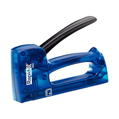 Image of Rapid Light Duty Manual Staple Gun R53 for No. 53 staples, Upholstery Tacker with Ergonomic Handle and All Steel Interior Wear Parts, Made in Sweden (20443830)