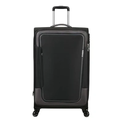 Image of American Tourister PULSONIC, Asphalt Black, 81 cm, Spinner L (81cm 122L)