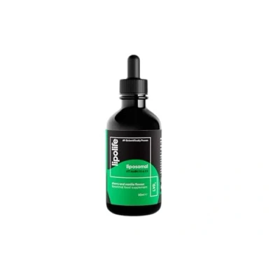 Image of LVD1 Liposomal Vegan Vitamin D3 and K2 Cherry &amp; Vanilla Flavour 60ml lipolife