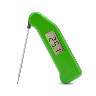 Image of ETI SuperFast Thermapen 3 Classic Food Thermometer (Green) Digital Instant Read Meat for Kitchen, Cooking, Grill, BBQ, Smoker, Candy, Home Brewing, Coffee, and Oil Deep Frying