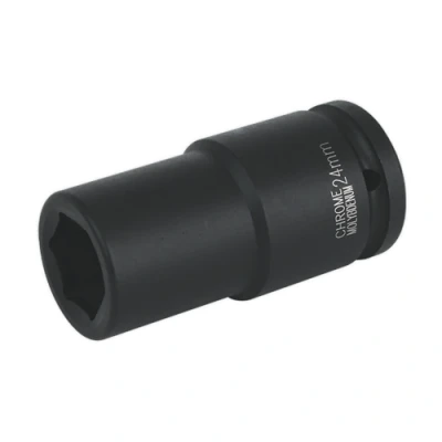 Image of Sealey Premier Impact Socket 24mm Deep 3/4&quot;Sq Drive