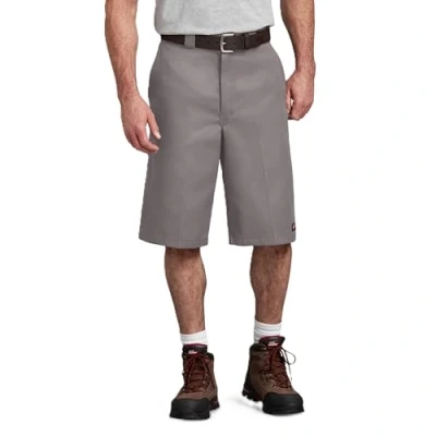 Image of Dickies Men&#039;s 42 283 13&quot;Mlti Pkt W/Srt Short, Silver Grey, W34