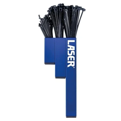 Image of Laser 8795 Magnetic Cable Tie Holder inc Ties 200pc