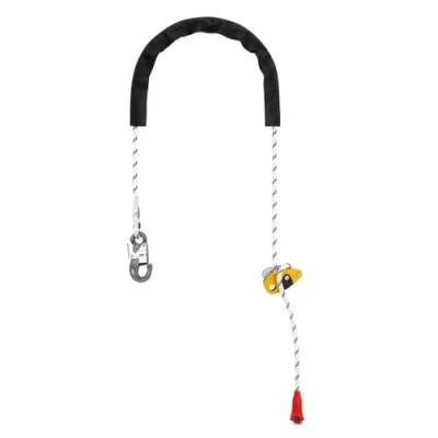 Image of Petzl Unisex&#039;s Grillon Hook European Version Accessory for Climbing, White/Yellow, UNI