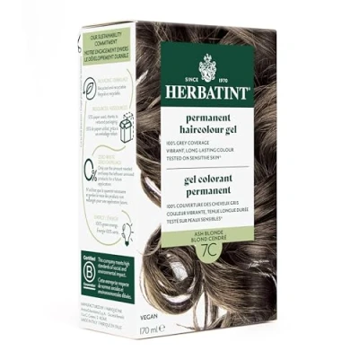Image of Herbatint 7C Ash Blonde 1 x 150ml