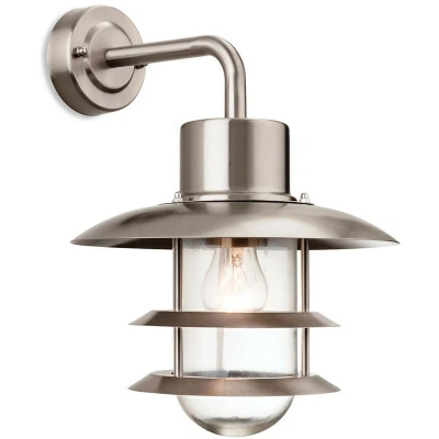 Image of Austin 1 Light Outdoor Wall Stainless Steel IP44, E27