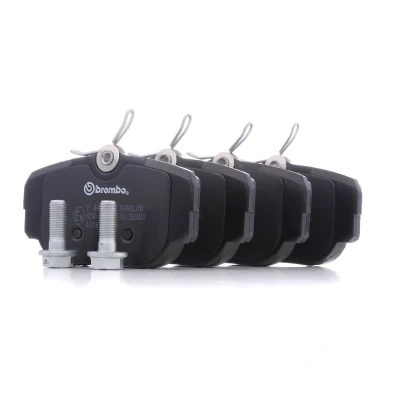 Image of 7601D493 brake pad set BREMBO P 44 009 excl. wear warning contact with caliper screws without accessories LAND ROVER: Discovery 2, Range Rover 2