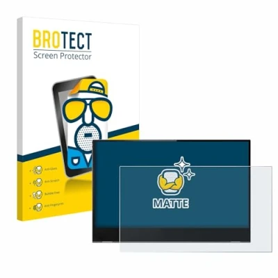 Image of brotect Screen Protector Anti Glare compatible with Lenovo ThinkVision M14t Matte, Fingerprint Protection Film