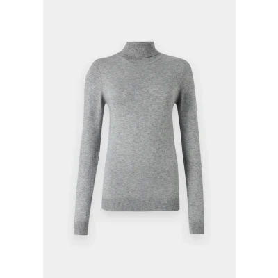 Image of Object Objthess Rollneck Jumper, Women&#039;s, Size: Medium, Medium grey