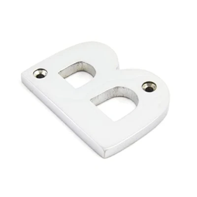 Image of From the Anvil 83802B Letter B Polished Chrome