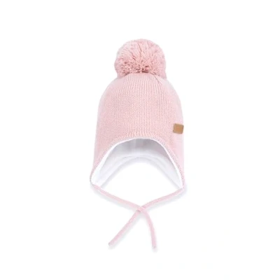 Image of Chicco Baby Girls Winter Hat, Cold Weather, Pink, 3 Months