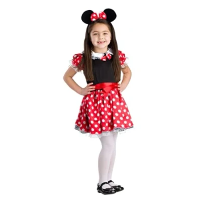 Image of Dress Up America Kid’s Charming Miss Mouse Costume Beautiful Set for Role Play
