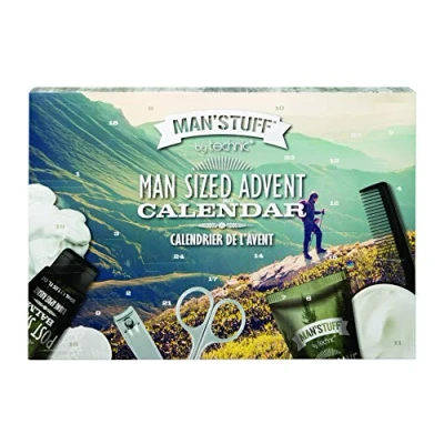 Image of Man&#039;stuff Advent Mega Toiletry Calendar Bath Set