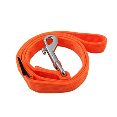 Image of Puppia Authentic Neon Lead, Orange, Medium