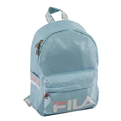 Image of Fila Backpack, Black, Light Blue, 12&quot;, Backpack
