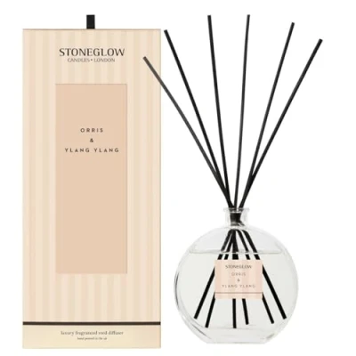 Image of Stoneglow Modern Classics Collection Orris &amp; Ylang 460ml Scented Reed Diffuser (Peach)