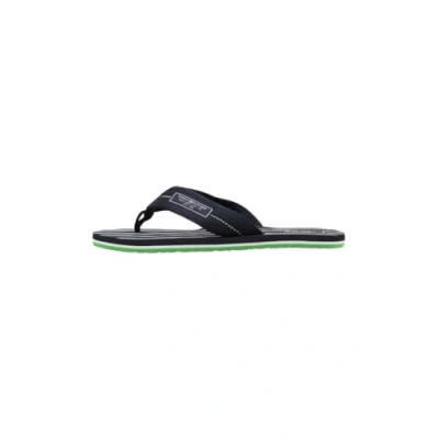 Image of Tommy Hilfiger Men Patch Beach Sandal Flip Flops Pool Slides, Blue (Desert Sky), 40 EU