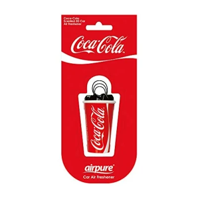 Image of COCA COLA AIRPURE CAR AIR FRESHENER 3D ORIGINAL