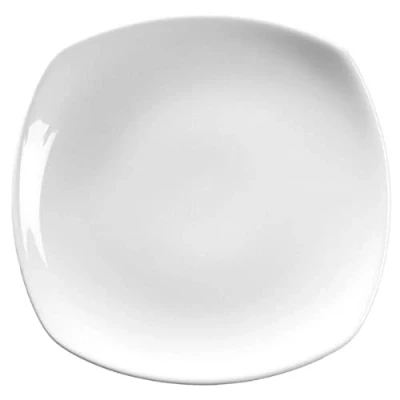 Image of GenWare Porcelain Rounded Square Plate 17cm, 184517, Pack of 6