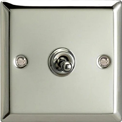 Image of Varilight Intermediate Classic Toggle Switch Chrome XCT7