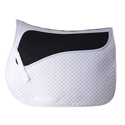 Image of Rhinegold Pressure Pad Saddle Cloth Full White