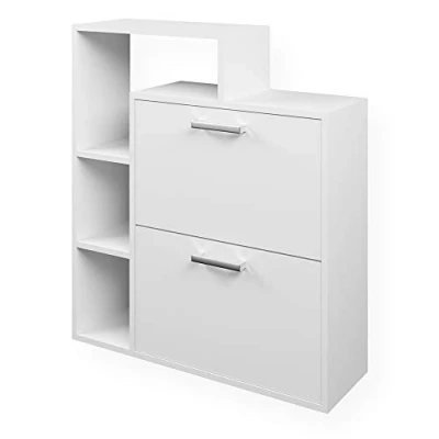 Image of Vicco Shoe tipper Orlando, White, 80 x 90 cm