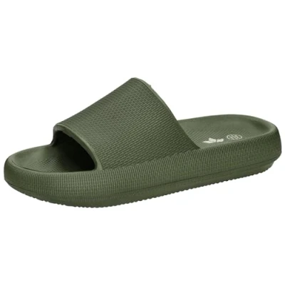 Image of Lico Unisex Hawaii Bathing Sandals, Olive, 6 UK