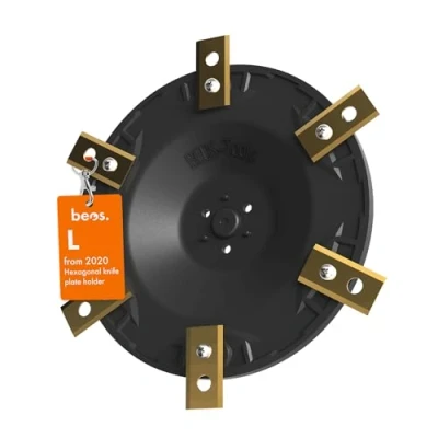 Image of BEOS® Robot Lawnmower Tuning Blade Disc for 6X Blades Glass Fibre Reinforced Turntable with 6 Worx Landroid L800 &amp; L1000 (from 2020)