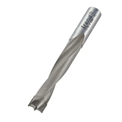 Image of Trend CraftPro Dowel Drill Router Cutter Bit, 8mm Shank, Cut Diameter &amp; 35mm Length, Tungsten Carbide Tipped, C176X8MMTC