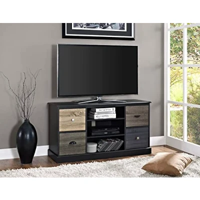 Image of DOREL HOME Mercer 1207 mm TV Stand Black, Black