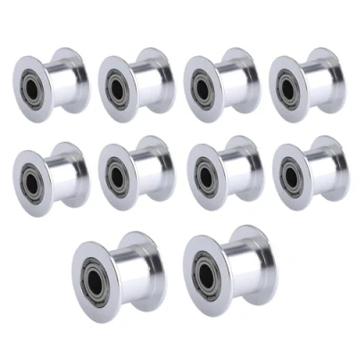 Image of Super Print GT2 Idler Pulley 20 Toothless Bore 5mm for 3D Printer 9mm/10mm Width Timing Belt. (10pcs)