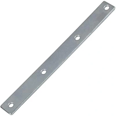 Image of Zinc Plated 150mm Mending Plate Metal Repair Flat Fixing/Joining DIY