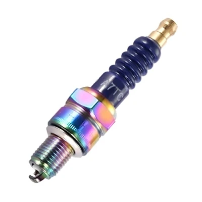 Image of GOOFIT High Performance Motorcycle Spark Plug 50cc 70cc 90cc 110cc ATV 150 Ignition Moped A7TC Go Kart Scooter